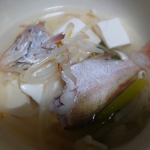 お腹にやさしく温まろ◎白身魚の豆腐鍋